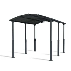 Autokatos matkailuautolle Palram-Canopia Alpine, 15.8m², metalli, tummanharmaa/harmaa