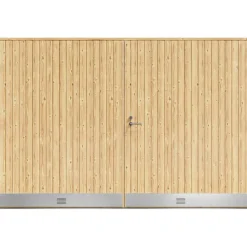 Autotallin ovi Kaskipuu AO4AL 25x21 eristetty karmi 94 mm