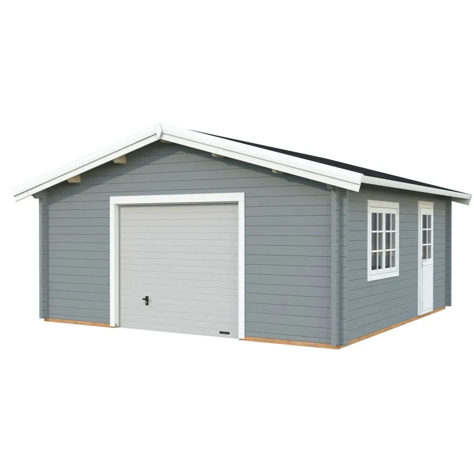 Autotalli Palmako Roger, nosto-ovella, 27,7m² FR70-5656-2
