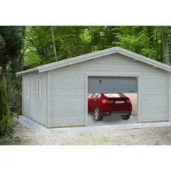 Autotalli Palmako Roger, nosto-ovella, 27,7m² FR70-5656-2
