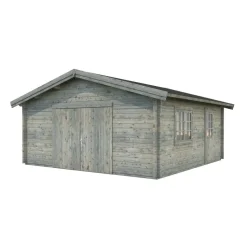 Autotalli Palmako Roger, puuovella, 27,7m² FR70-5656-1