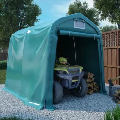 Autotalliteltta pvc 1,6x2,4 m vihreä