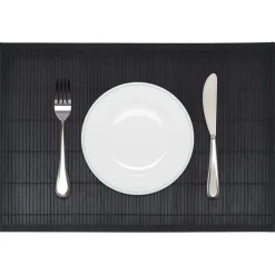 Bambu tabletti 6 kpl 30 x 45 cm musta