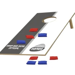 Bean bag- peli Nordic Games, 2 pelilautaa ja 8 hernepussia