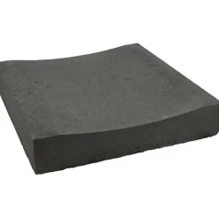 Betonikourulaatta Rudus 418x420x80 mm sileä musta
