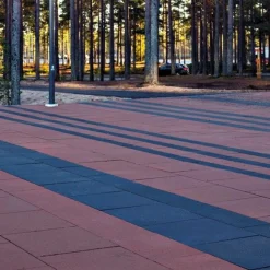 Betonilaatta Rudus 698x348x80 mm sileä musta
