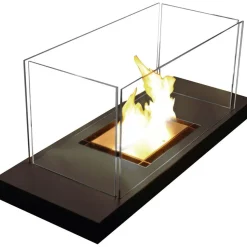 Biotakka Uni Flame, 99x46x40cm, rosteri/musta