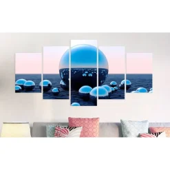 Canvas-taulu Artgeist Floating Balls, eri kokoja