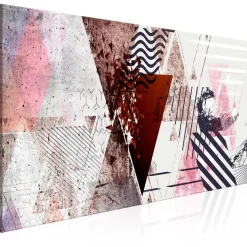 Canvas-taulu Artgeist Geometric Background, 1-osainen, kapea, eri kokoja