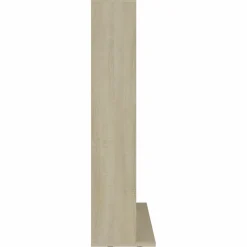 Cd-hylly sonoma-tammi 102x16x89,5 cm lastulevy