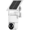 Dome-valvontakamera Celotron Nivian Tuya Smart, akulla ja aurinkokennolla, 4G (LTE) modeemilla + 3 vuoden ilmaisella, rajoittamattomalla internet yhteydellä