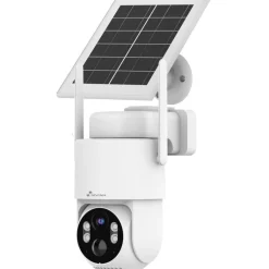 Dome-valvontakamera Celotron Nivian Tuya Smart, akulla ja aurinkokennolla, 4G (LTE) modeemilla + 3 vuoden ilmaisella, rajoittamattomalla internet yhteydellä