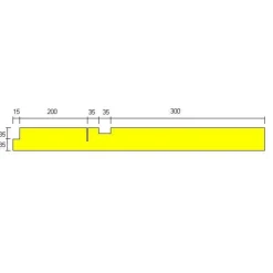 Eko anturamuotti Finnfoam 60 mm 600x200 mm