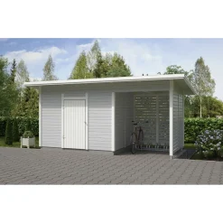 Elementtivarasto Timburg E7M 5040x2140 mm 10.79 m² puuvalmis