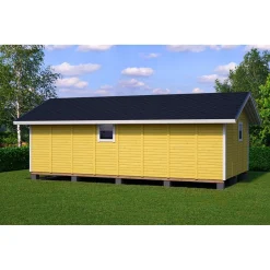 Elementtivarasto Timburg E19 8040x4240 mm 34.1 m² puuvalmis