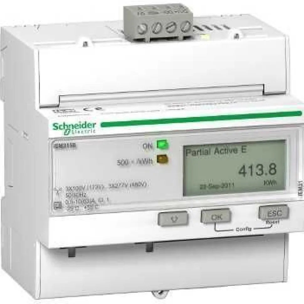Energiamittari Schneider Electric Acti 9 iEM3150 63A Modbus