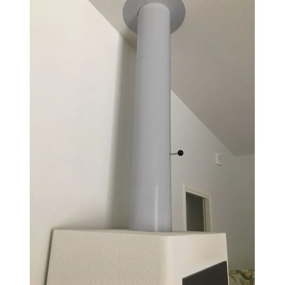 Eristetty hormin jatko-osa Jeremias Vision 150Ø/1000 mm harmaa