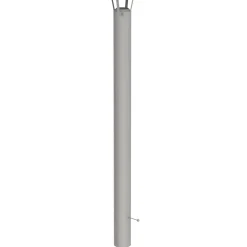 Eristetty hormin jatko-osa Jeremias Vision 150Ø/1000 mm harmaa