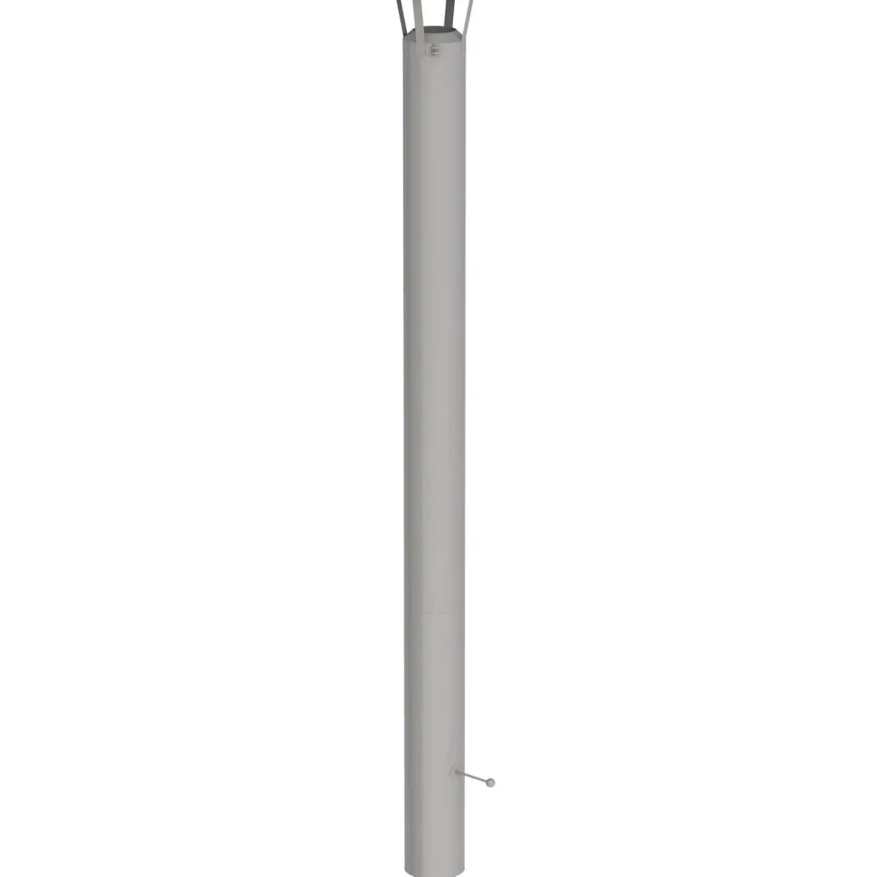Eristetty hormin jatko-osa Jeremias Vision 150Ø/1000 mm harmaa