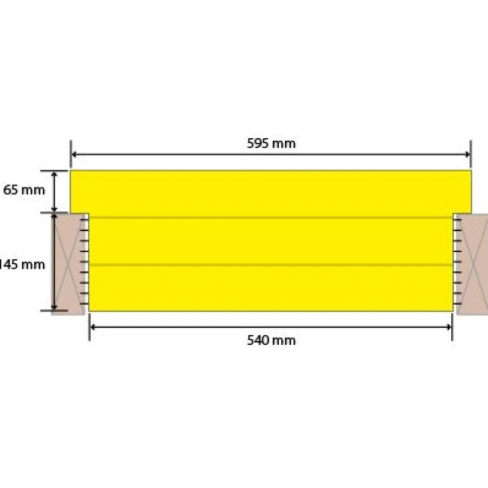 Finnfoam FI-K600 210mm seinä-, katto- ja rossipohjaeriste