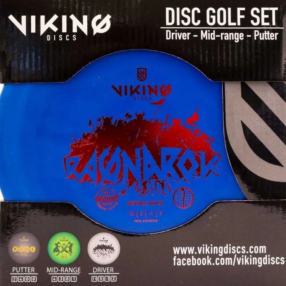Frisbeegolf kiekkosetti Viking Discs