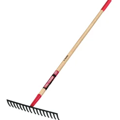Harava Truper®, 16 metallipiikkiä, puuvarsi