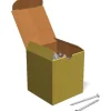 Harja- ja päätyreunatiiliruuvi Benders 4,2x60 mm rst 50 kpl/pak