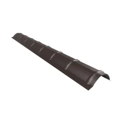 Harjalista pyöreä Ruukki, muoto- ja poimukatteille, 2100mm, Rough matta, eri värejä