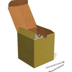 Harjatiiliruuvi tiivisteellä Benders Carisma 4.5x80 mm rst 50 kpl/pak