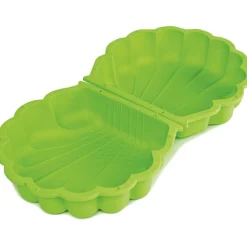 Hiekkalaatikko Paradiso Toys simpukkamalli muovi vihreä