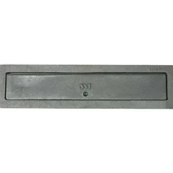Hiiliaukonluukku 440 pitkä saranoitu 110x440mm