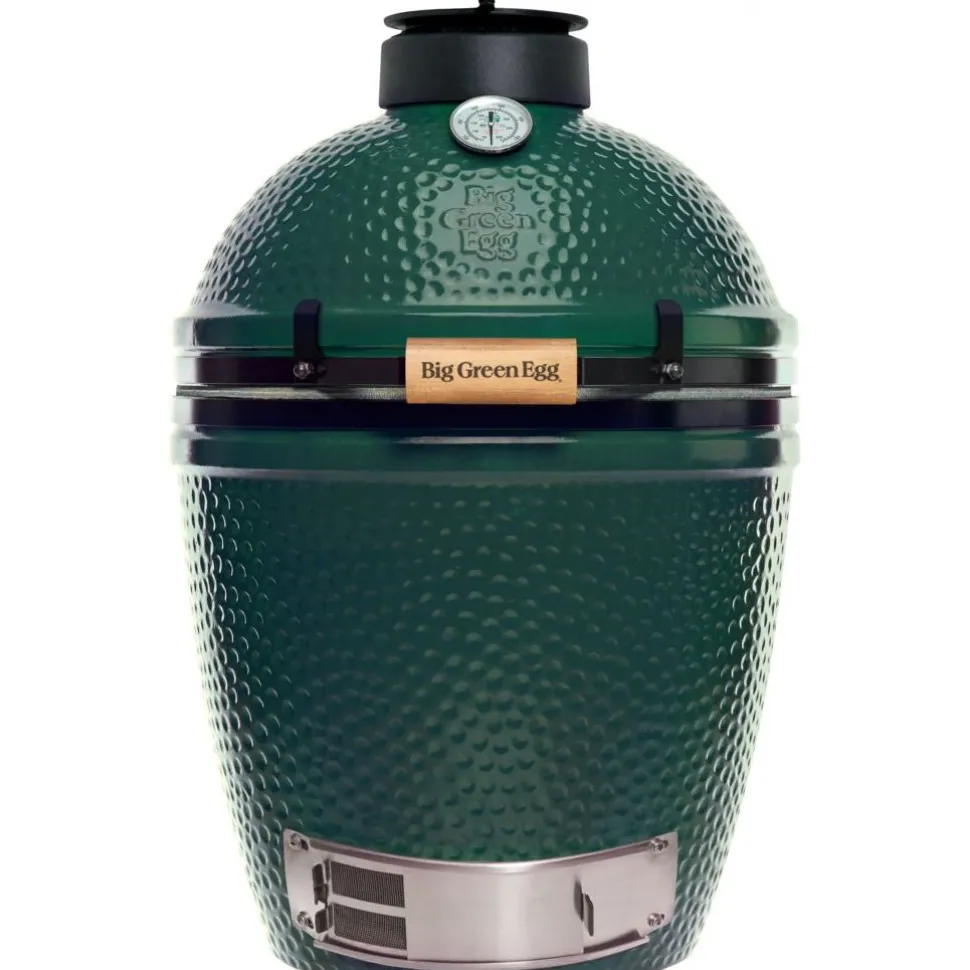 Hiiligrilli Big Green Egg, Medium + jalusta, paistoalusta ja tuhkakaavin