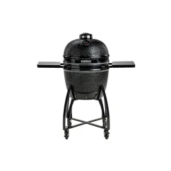 Hiiligrilli Dreamfire Hoovi Kamado Large, grillaustelineella, musta