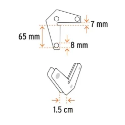 Hitsausmagneetti Truper, 2 kpl, 2-3/4"