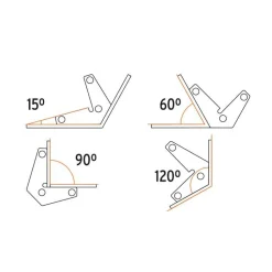 Hitsausmagneetti Truper, 2 kpl, 2-3/4"