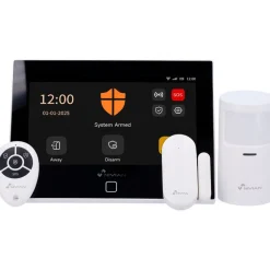 Hälytys- ja kotiautomaatiojärjestelmä Celotron Nivian NVS-4G-LCD, kosketusnäyttö