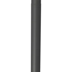 Hormin yhdysputki Jeremias 1000 mm musta Ø115