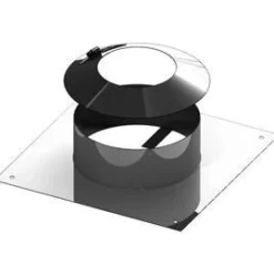 Hormisaneerausputken kansi ja myrskykaulus Jeremias 100mm