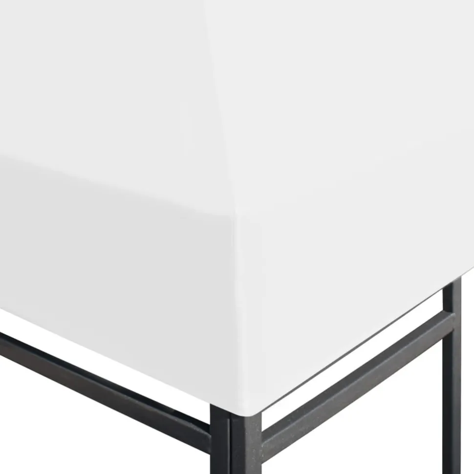 Huvimajan katto 270 g /m² 4x3 m valkoinen (12083)