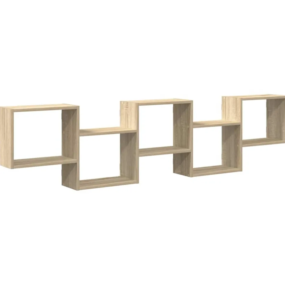 Hylly Wall Cube 5 lokeroa Sonoma Oak Engineered Wood (59997)