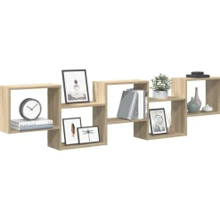 Hylly Wall Cube 5 lokeroa Sonoma Oak Engineered Wood (59997)