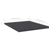 Hyllylevyt 8 kpl harmaa 40x50x1,5 cm lastulevy