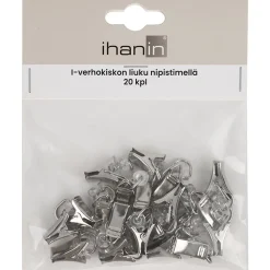 I-kiskon liuku nipistimellä Ihanin, 20kpl