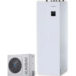 Ilma-vesilämpöpumppu Kaisai Duo 16kW 240L