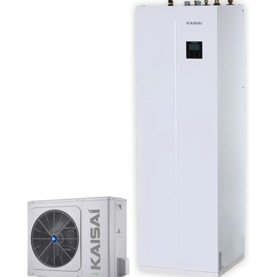 Ilma-vesilämpöpumppu Kaisai Duo 16kW 240L
