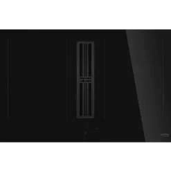 Induktioliesitaso liesituulettimella Smeg HOBD482D2, 83cm, musta