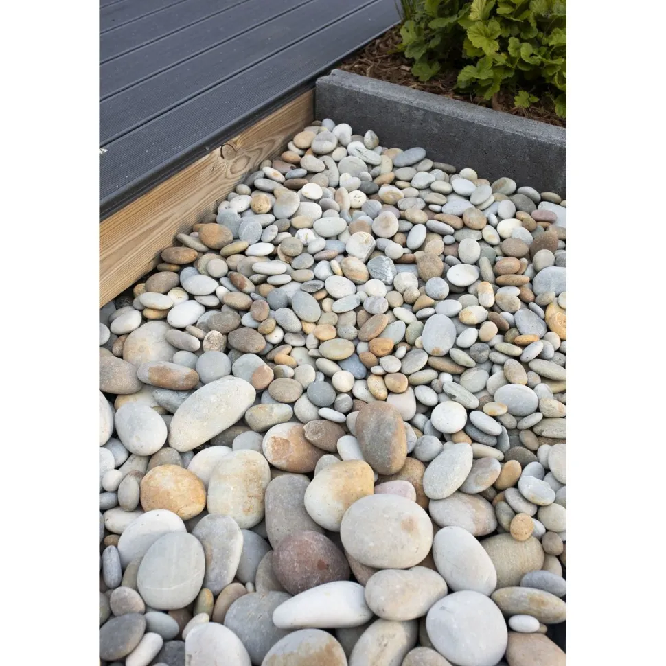Iso koristekivi Kekkilä, 60 säkkiä x 10 kg/lava, 60-120mm, luonnonvärit