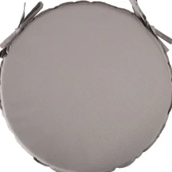 Istuintyyny Home4You OHIO vedenpitävä, Ø39x2,5 cm beige Ø38xK2,5 cm