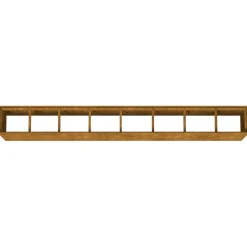 Istutuslaatikko 360x40x80 cm corten-teräs