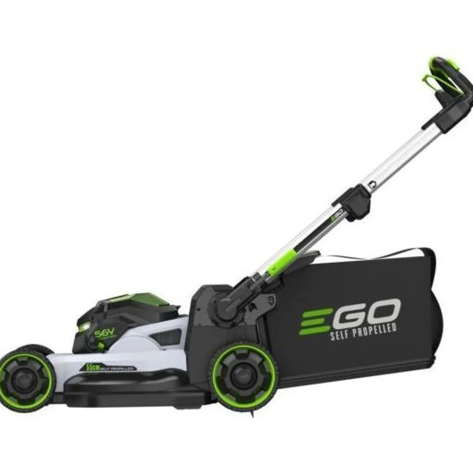 Itsevetävä akkuruohonleikkuri Ego Power+ LM2230E-SP, 56V, 55cm, 85L kerääjä, PC PBT-runko, ilman akkua